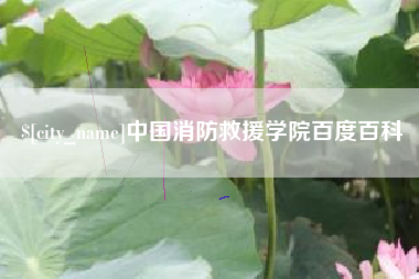博尔塔拉蒙古中国消防救援学院百度百科