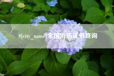 博尔塔拉蒙古全国消防证书查询