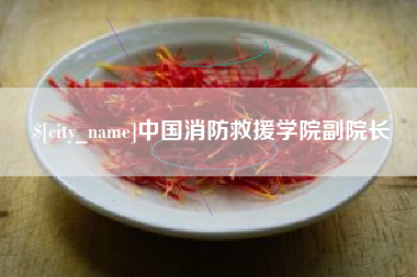 博尔塔拉蒙古中国消防救援学院副院长