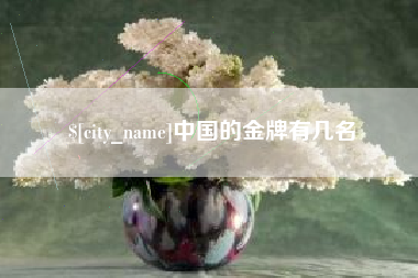 博尔塔拉蒙古中国的金牌有几名