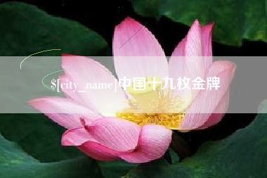 博尔塔拉蒙古中国十九枚金牌