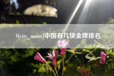 博尔塔拉蒙古中国有几块金牌排名