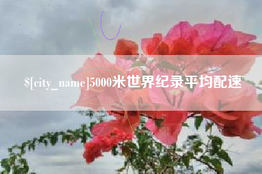 博尔塔拉蒙古5000米世界纪录平均配速