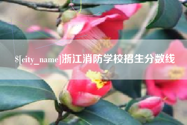 博尔塔拉蒙古浙江消防学校招生分数线
