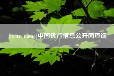 博尔塔拉蒙古中国执行信息公开网查询