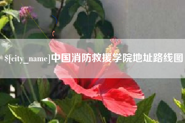 博尔塔拉蒙古中国消防救援学院地址路线图