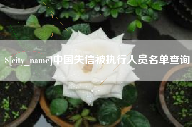 博尔塔拉蒙古中国失信被执行人员名单查询