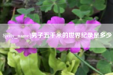 博尔塔拉蒙古男子五千米的世界纪录是多少
