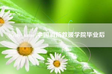 博尔塔拉蒙古中国消防救援学院毕业后