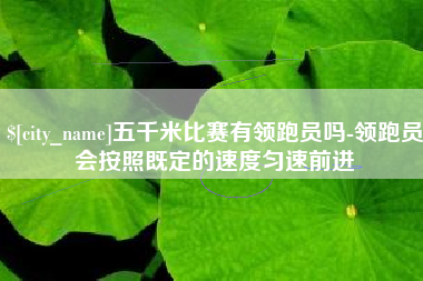 博尔塔拉蒙古五千米比赛有领跑员吗-领跑员会按照既定的速度匀速前进