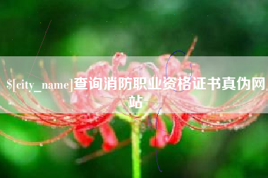博尔塔拉蒙古查询消防职业资格证书真伪网站