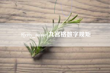 博尔塔拉蒙古九宫格数字规矩