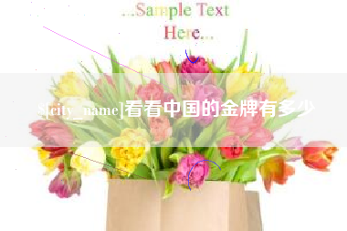 博尔塔拉蒙古看看中国的金牌有多少